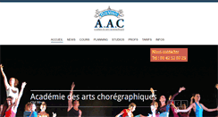 Desktop Screenshot of danse75.fr